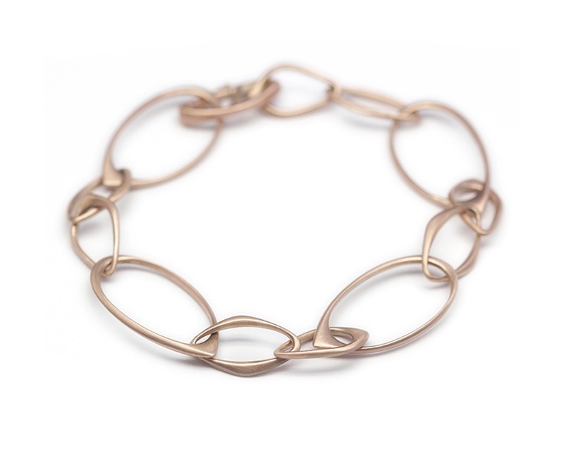 bracciale in oro rosa