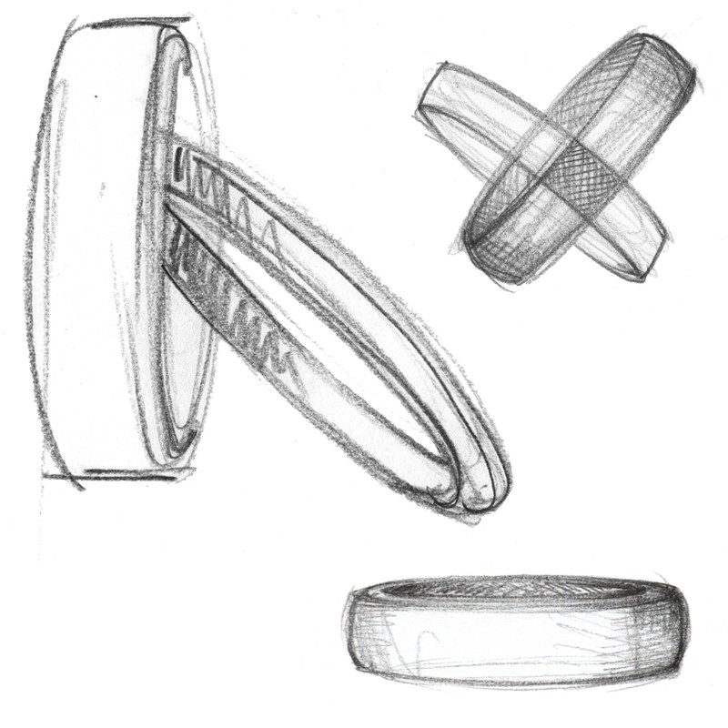 fedi semplici e classiche disegni originali