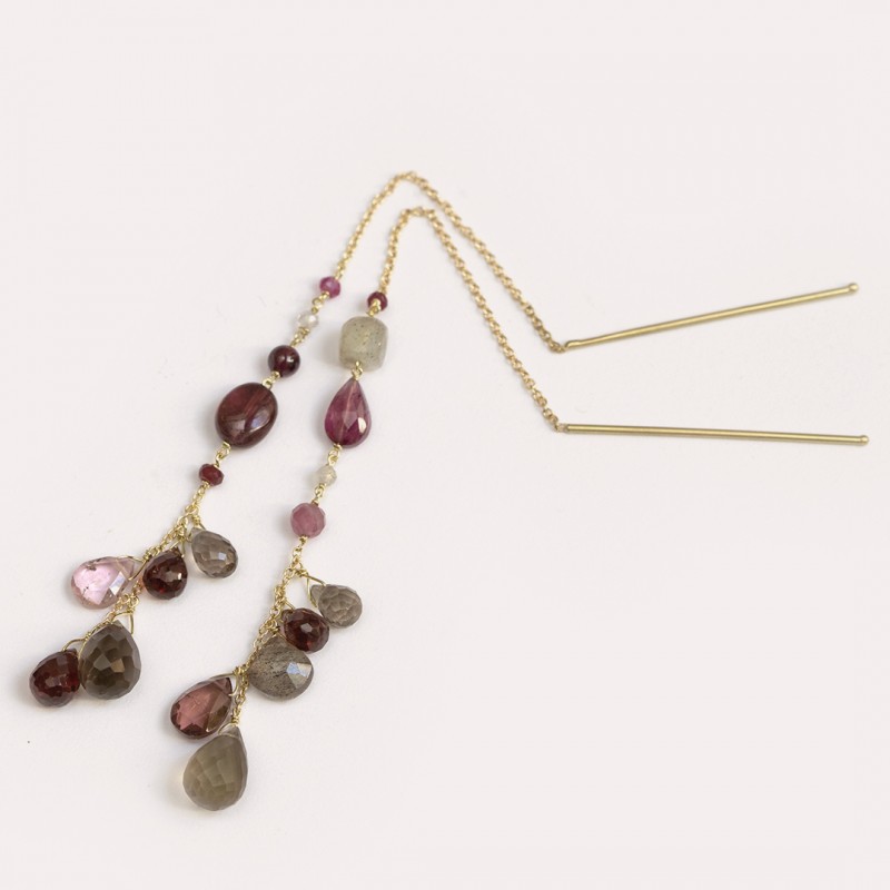 Ninfee Needle Earrings